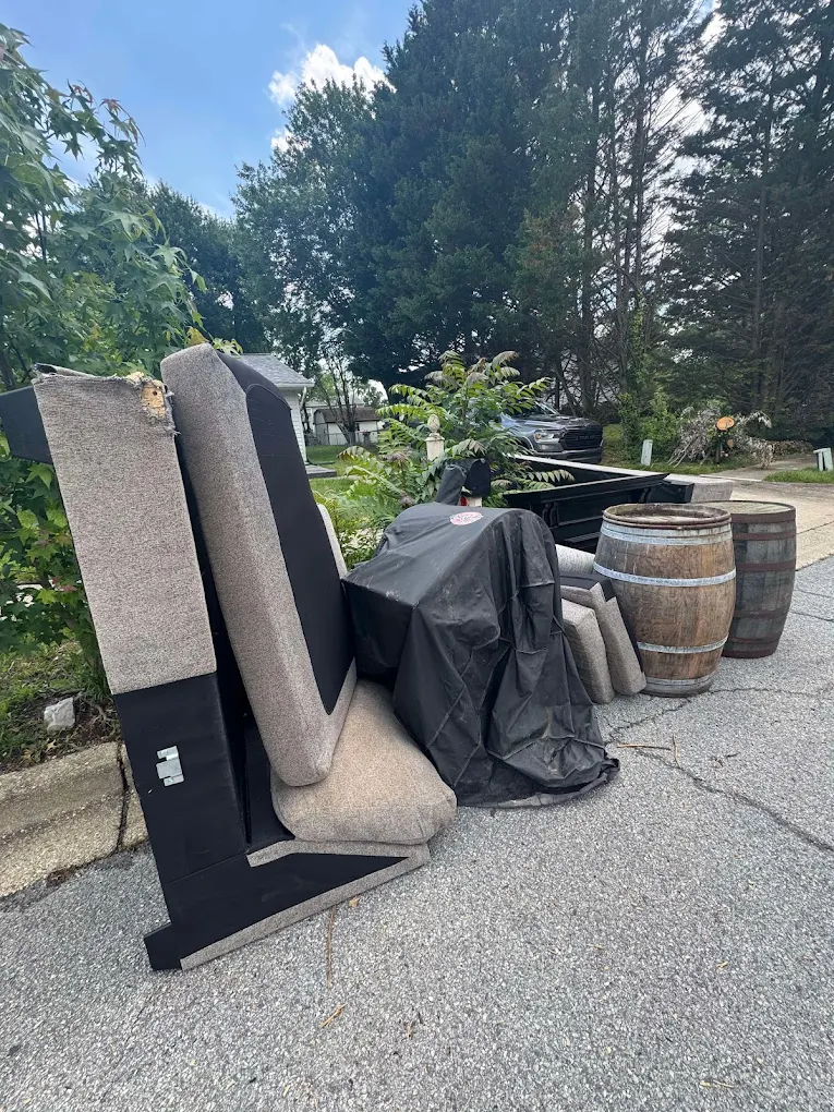 Curbside furniture and bulk item removal